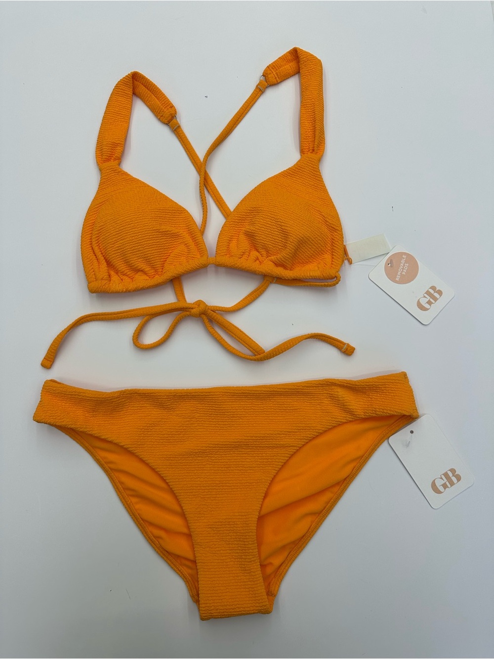 Dillards Orange Bikini